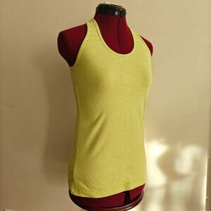 Women's Champion Tank Top Double Dry Racerback Lime Green Athletic Shirt Small
